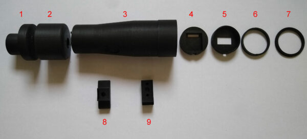 M38 scope for Stormtrooper E-11 Blaster electronic friendly